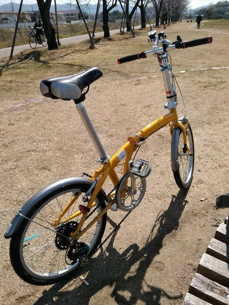 天野川緑地 cycling park in Hirakata, Osaka