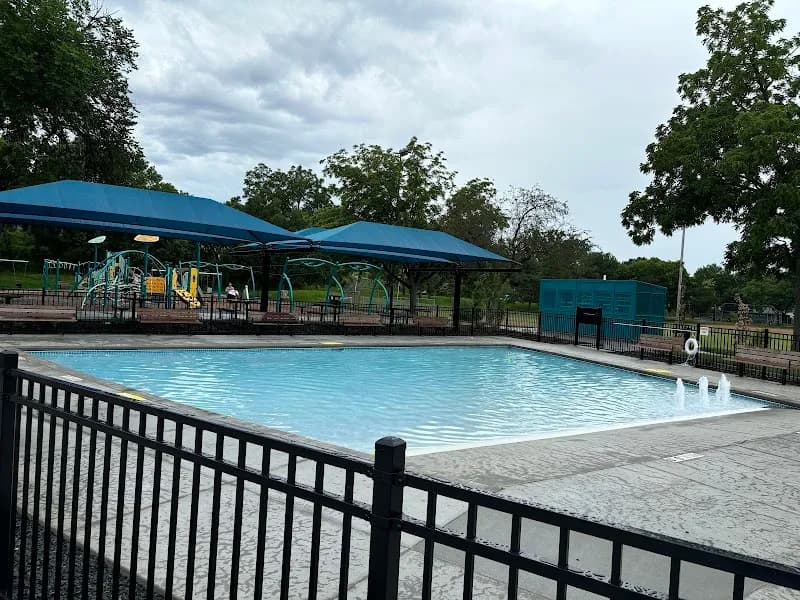 View of 40th Street Park in Minneapolis, MN