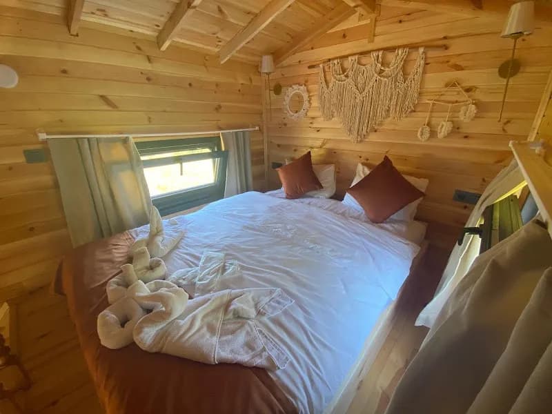 View of Ağva River Delta in Şile, Istanbul