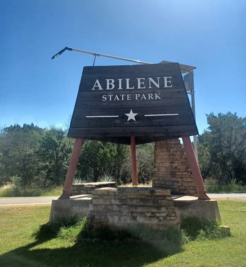 View of Abilene State Park in Tuscola, TX