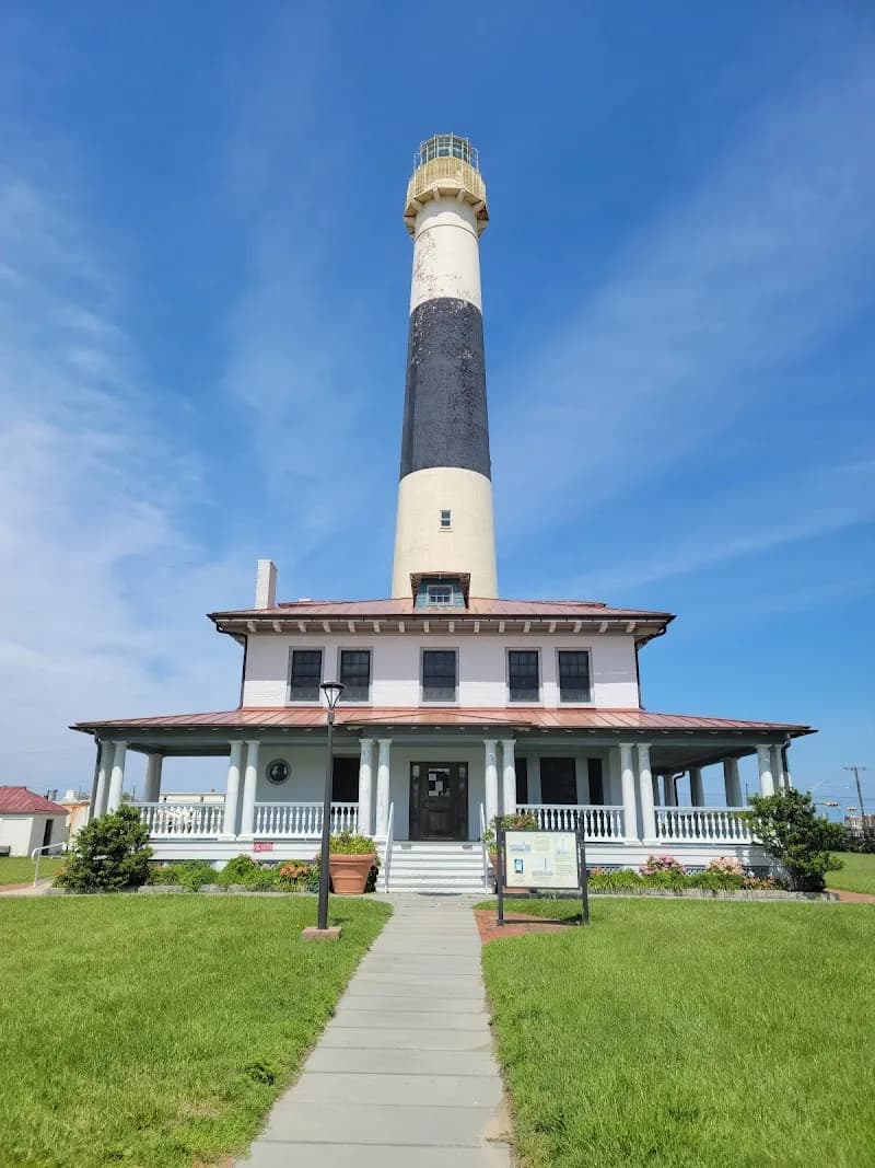 Absecon Lighthouse historical landmark in Atlantic City, NJ