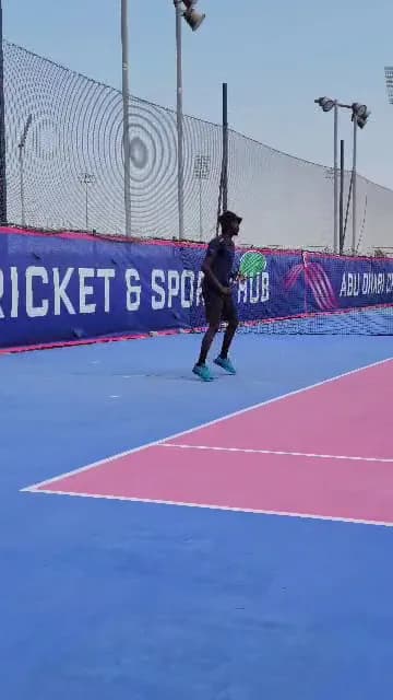 View of Abu Dhabi Cricket & Sports Hub in Khalifa City, Abu Dhabi