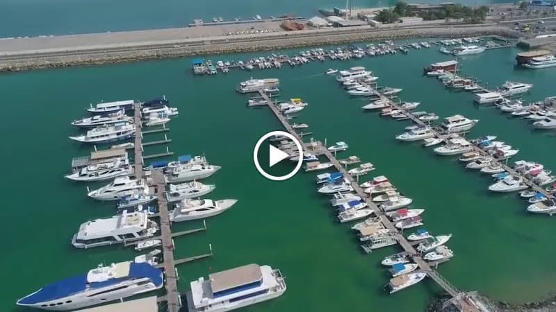 View of Abu Dhabi Marina Beach in Abu Dhabi Marina, Abu Dhabi