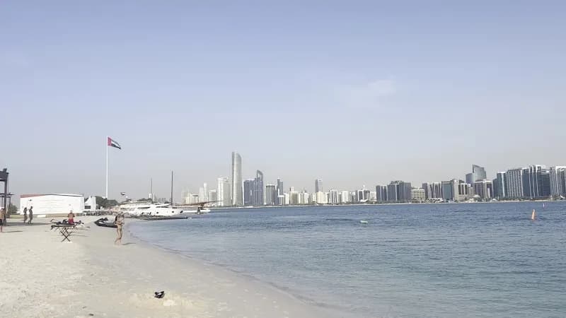 View of Abu Dhabi Marine Sports Club, Main office in Abu Dhabi Marina, Abu Dhabi