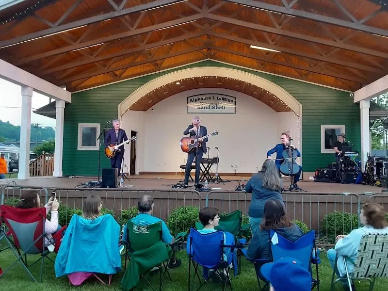 View of Academy Park in Lewiston, NY
