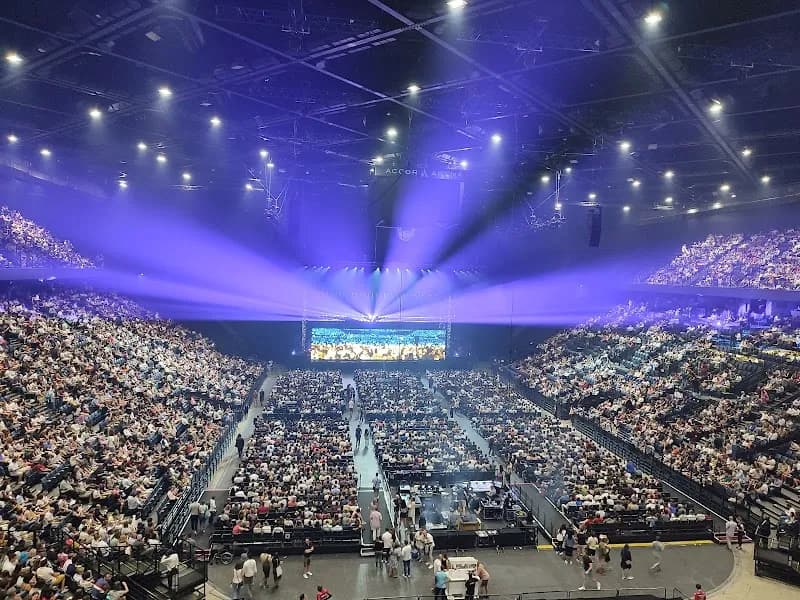 View of Accor Arena in Paris, IDF