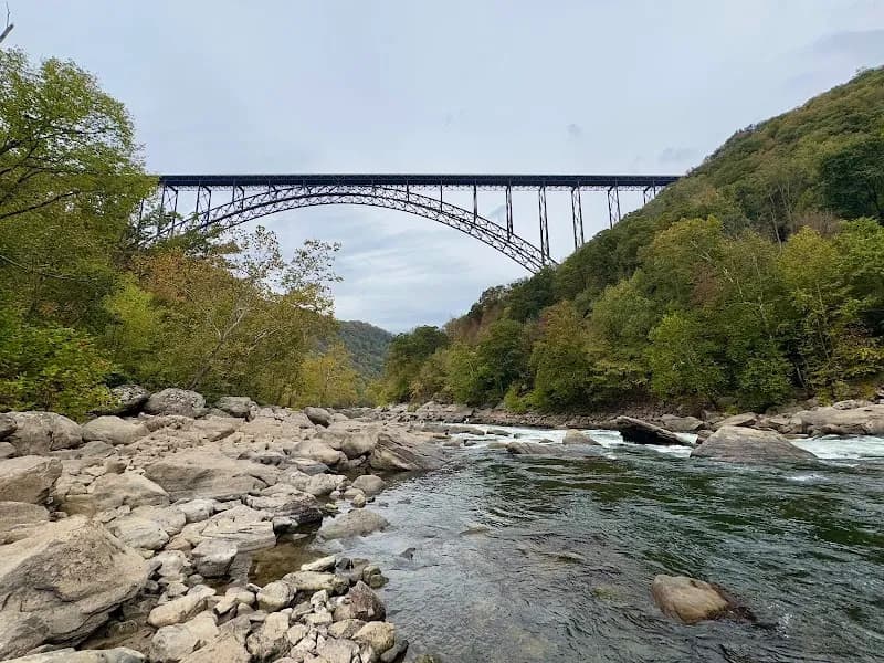 ACE Raft Lower New River Gorge take-out travel agency in Fayetteville, WV