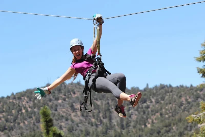 Action Zipline Tours tourist attraction in Potosi, TX
