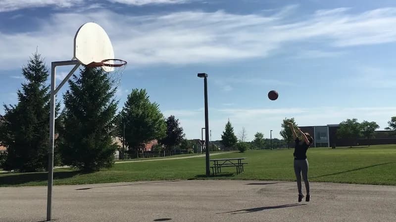View of Ada Johnson Park in Aurora, ON