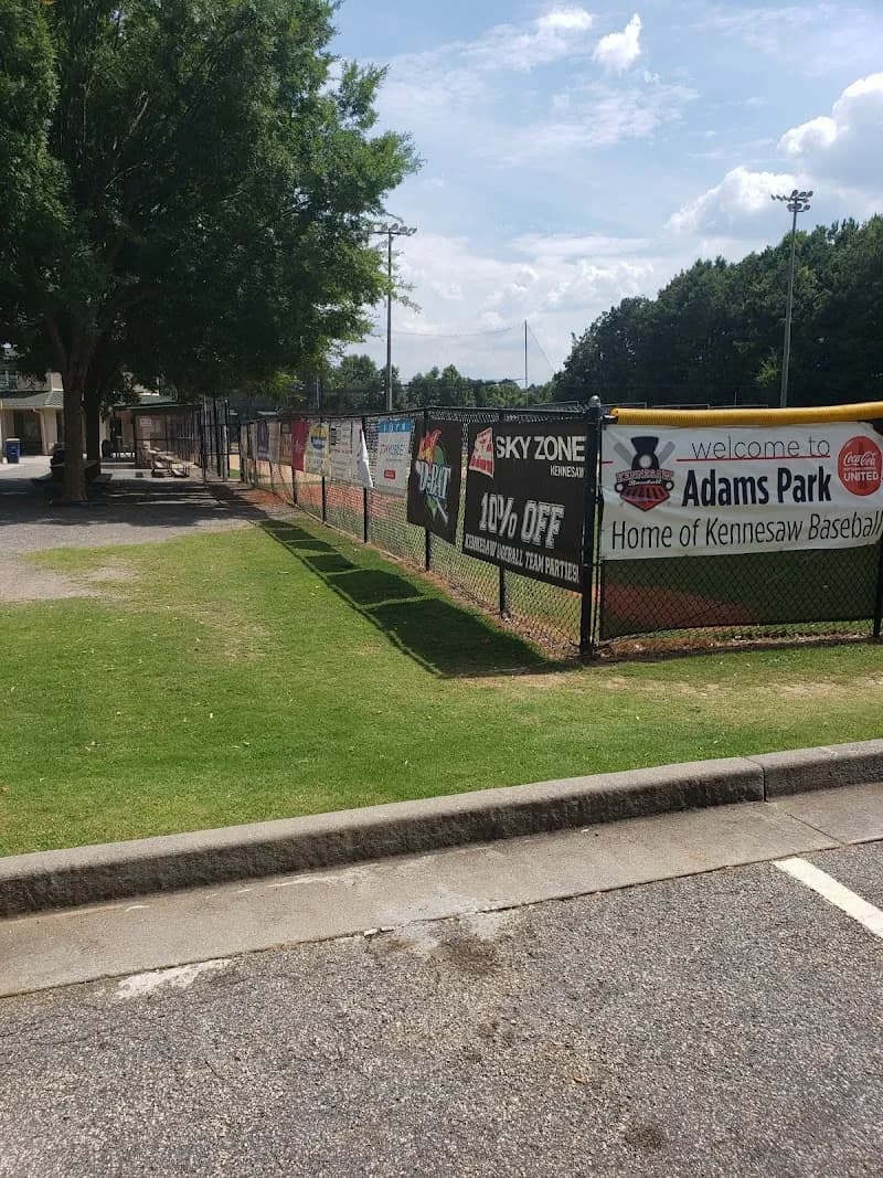View of Adams Park in Kennesaw, GA
