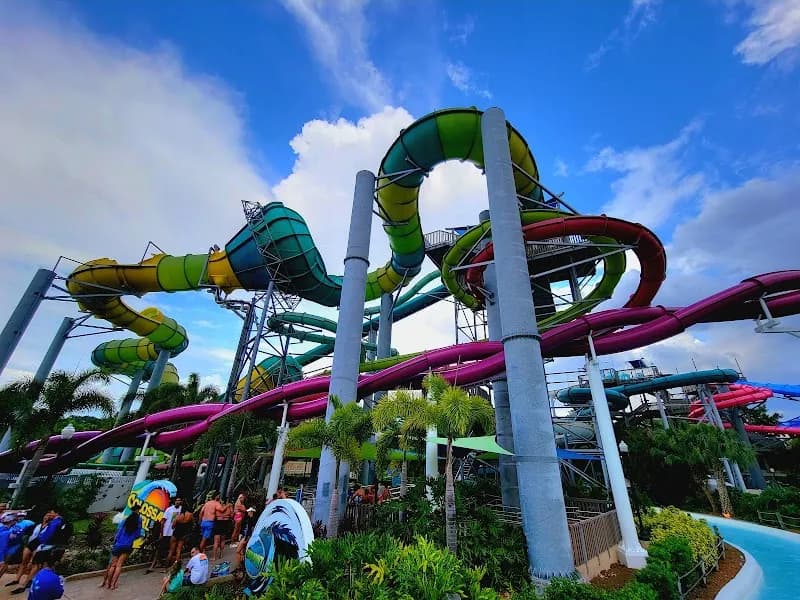 View of Adventure Island in Tampa, FL
