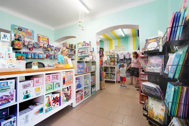 View of Agátin svět in Dejvice, CZ