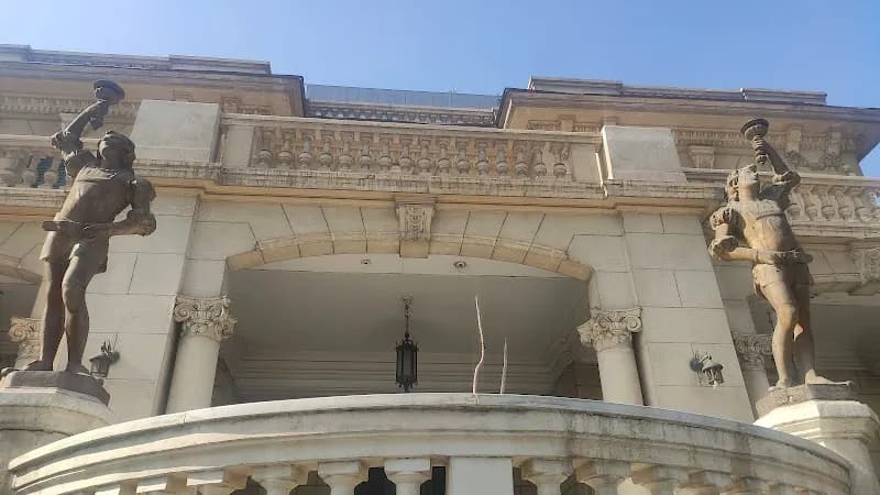 View of Ahmed Shawqi Museum Gardens in Mohandessin, Cairo