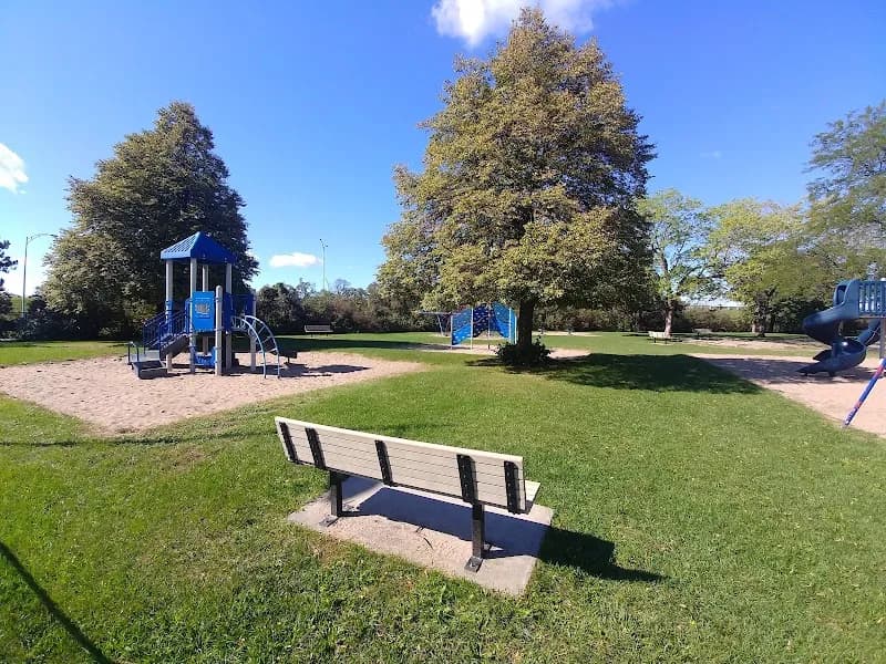 View of Aire de jeux pour enfants in Saint-Lambert, QC