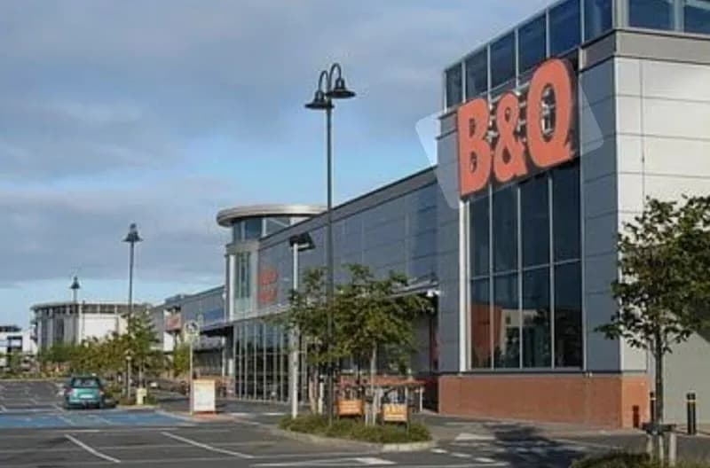 Airside Retail Park shopping mall in Swords, D