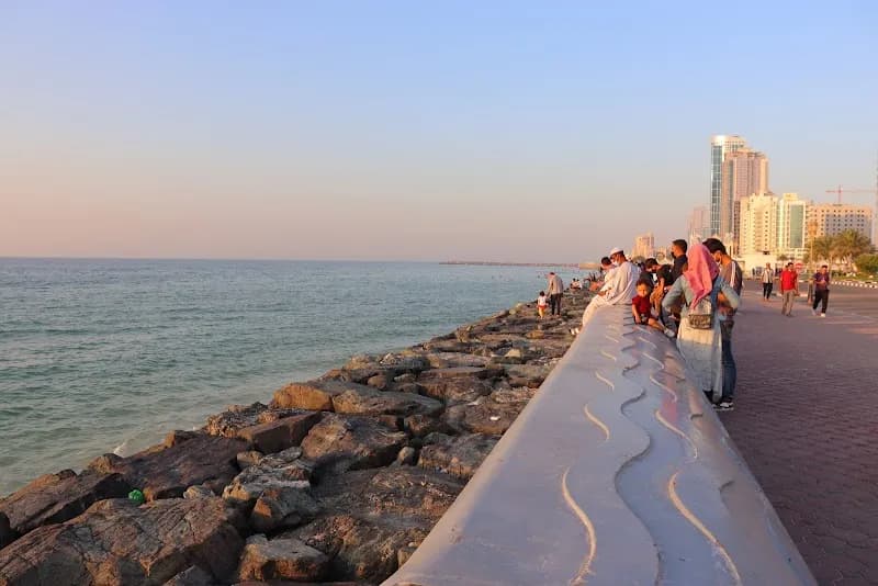View of Ajman Beach in Ajman, Dubai