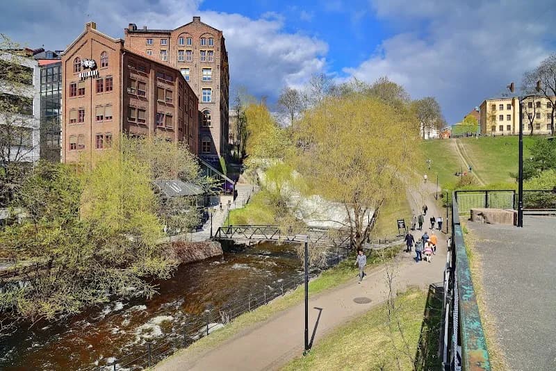 Akerselva river in Oslo, OSL