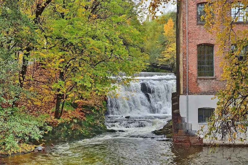 View of Akerselva in Oslo, OSL
