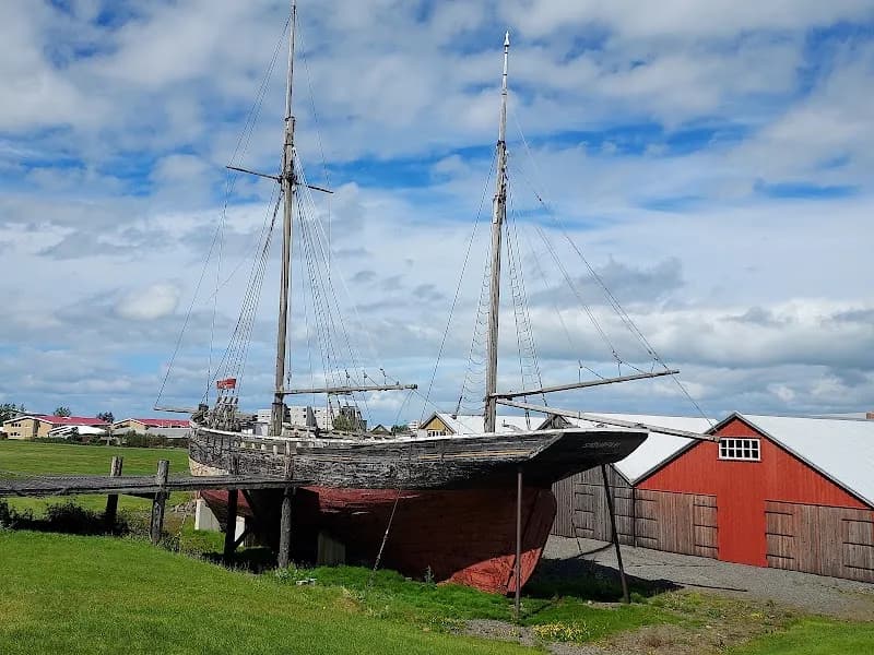 View of Akranes Playground at Suðurgata in Akranes, CR
