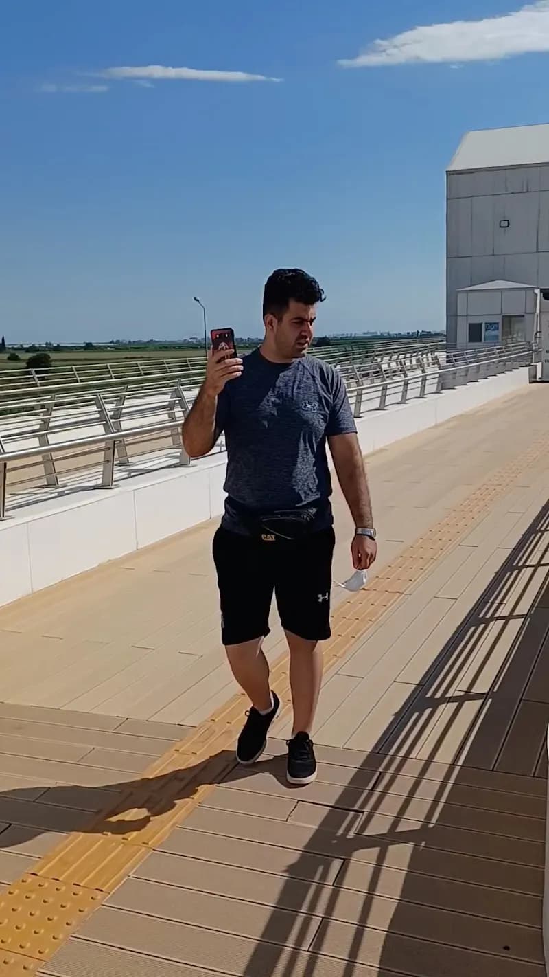 View of Aksu Botanical Garden Area in Aksu, Antalya