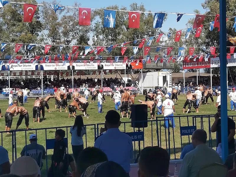 View of Aksu Sports Complex in Aksu, Antalya