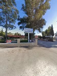 View of Aksu Taş Mektep Kütüphanesi in Aksu, Antalya