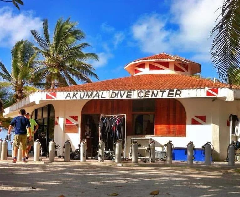 Akumal Dive Center sporting goods store in Akumal, QR