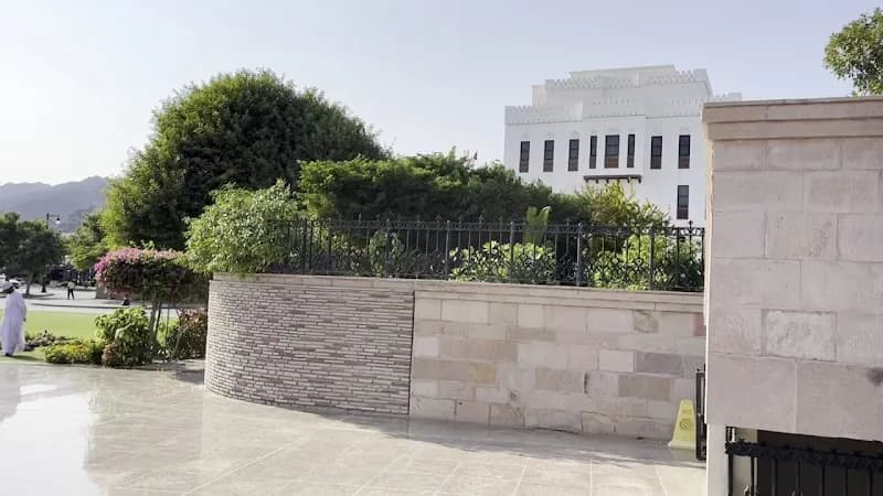 View of Al Alam Palace viewpoint in Muscat, MUS