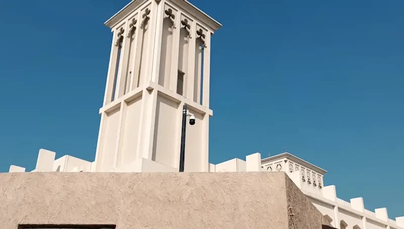 View of Al Fahidi Historical Neighbourhood in Bur Dubai, Dubai