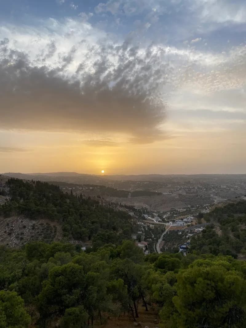 View of Al-Hashimiyah Nature Trail in Zarka, Amman