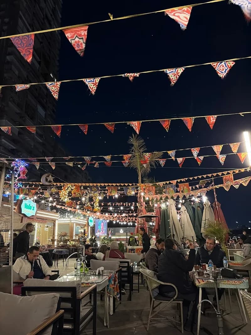 View of Al-Manara Cafe in Manial, Cairo