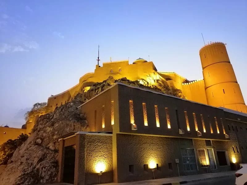 View of Al Mirani Fort in Mutrah, Muscat
