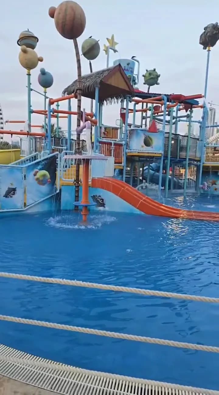 View of Al Montazah Parks in Sharjah (Al Qasba), Dubai