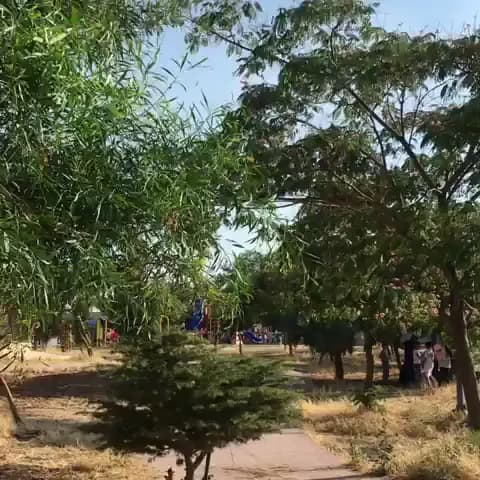 View of Al-Nuzha Park in Amman, AM