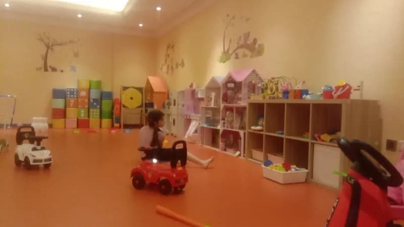 View of Al Raha Community Park Playground in Al Raha Beach, Abu Dhabi