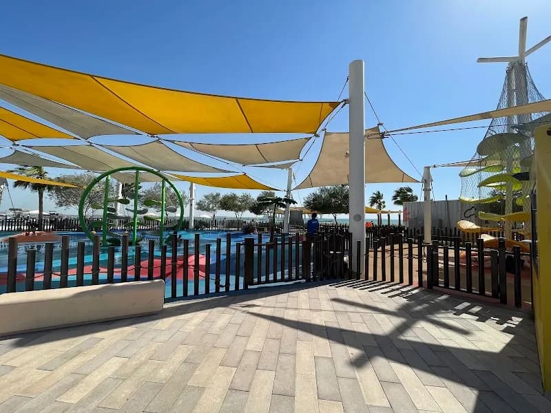 View of Al Raha Splash Pad in Al Raha Beach, Abu Dhabi