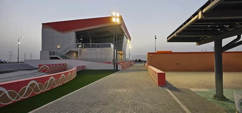 View of Al Reef Sports Complex in Al Reef Downtown, Abu Dhabi