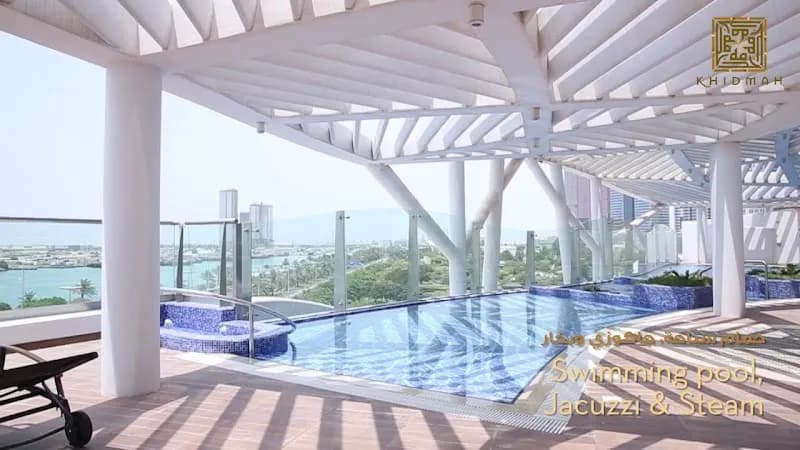 View of Al Reef Waterfront Promenade in Al Reef Downtown, Abu Dhabi