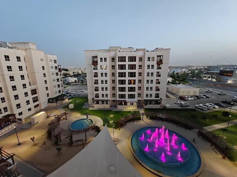 View of Al Sharq Community Recreation Center in Bawabat Al Sharq, Abu Dhabi