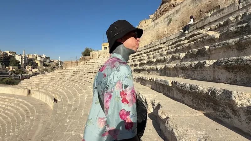 View of Al-Wakalah Theatre in Amman, AM