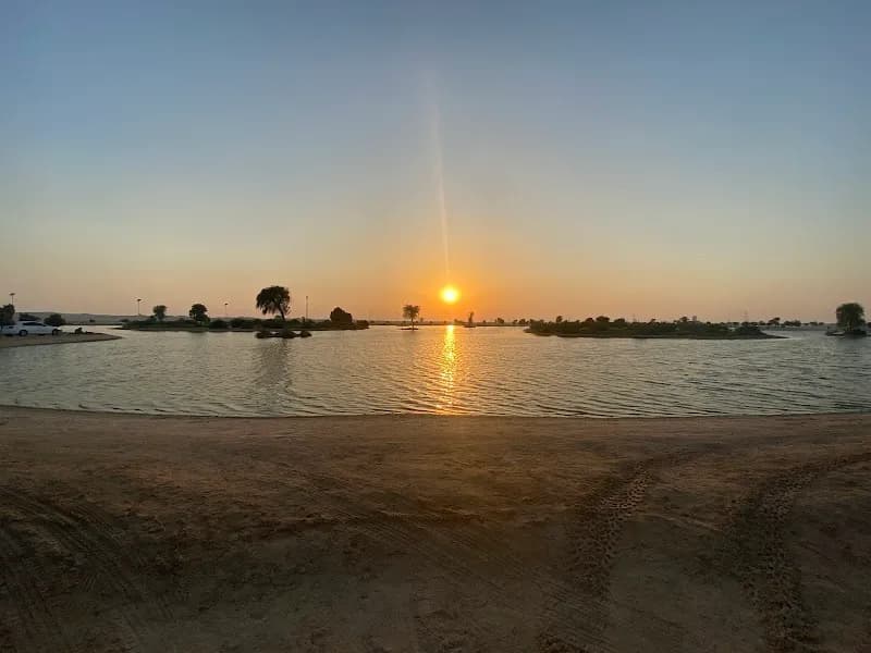 View of Al Wathba Cycling Paths & Trails in Al Wathba, Abu Dhabi