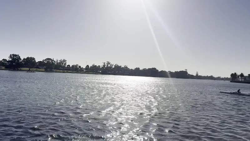 View of Albert Park Lake in Prahran, VIC