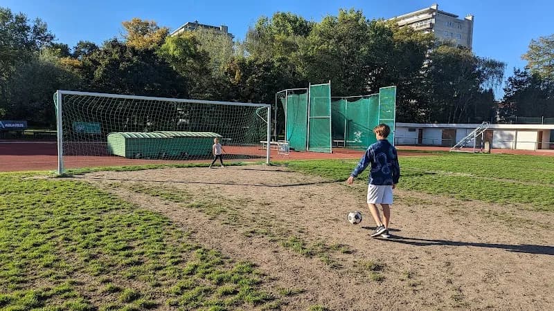 Albertpark city park in Schaerbeek, BRU