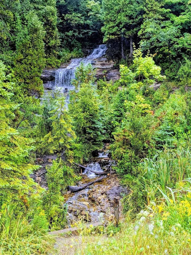 Alger Falls tourist attraction in Munising, MI