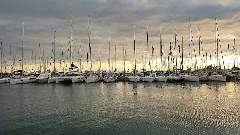 View of Alimos Marina in Alimos, AT