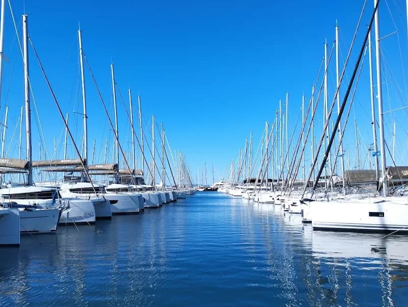 View of Alimos Municipal Swimming Pool in Alimos, AT