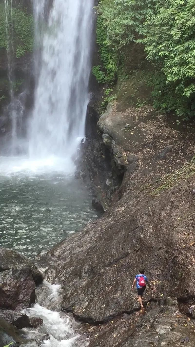 View of Aling-Aling Waterfall in Lovina, Bali