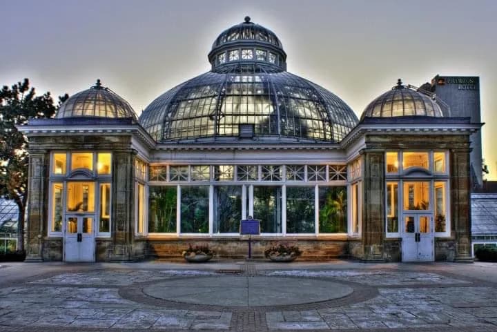 Allan Gardens park in Toronto, ON