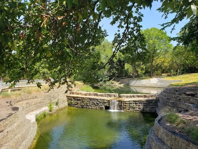 View of Allen Station Park in Allen, TX