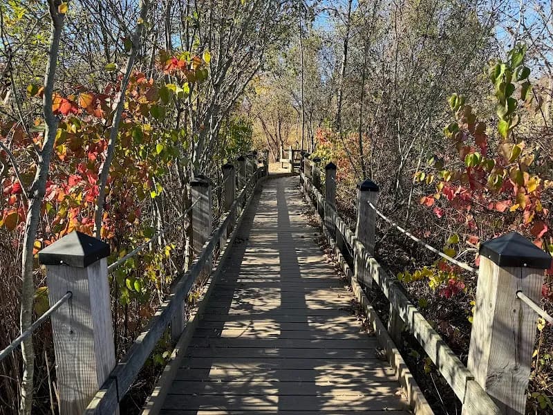View of Alley Pond Environmental Center in Queens, NY